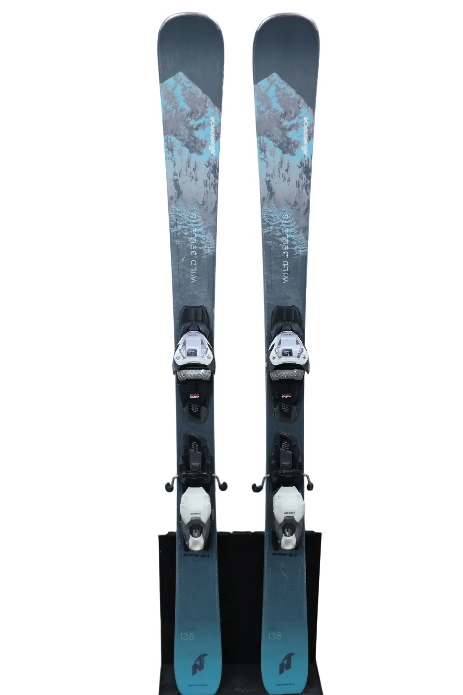 Paire De Skis Nordica All Drive 84 + Fixations Marker TP2COMP10 FDT - 158cm, Neufs