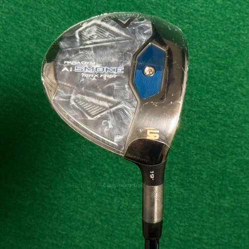 NEW Callaway Paradym Ai Smoke Max Fast 19 Fairway 5 Wood Ventus TR 6 Stiff w/HC