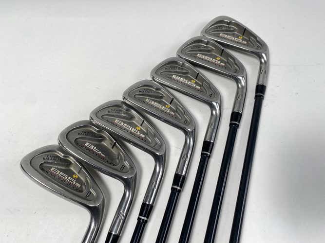 Tommy Armour 855 S Silver Scot Iron Set 2-9 G Force 2 Stiff Steel Mens RH