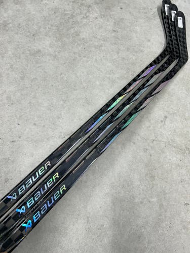 3 Pack 77 Flex P92 Senior Bauer Proto R Left Hand Hockey Stick NHL Pro Stock (New)