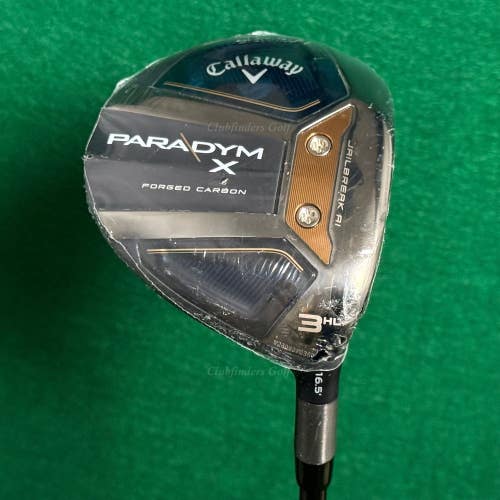 NEW Callaway Paradym X 16.5 Fairway Wood 3HL Tensei AV Series 65 Stiff