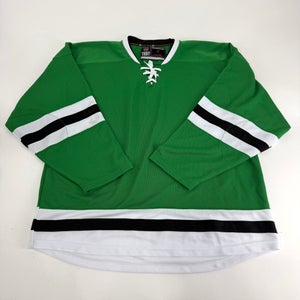 New Green Troy Blank MIC Game Jersey | XXL