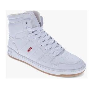 NEW Levi's Men's 521 High-Top Pebbled Basketball Shoes Size 12