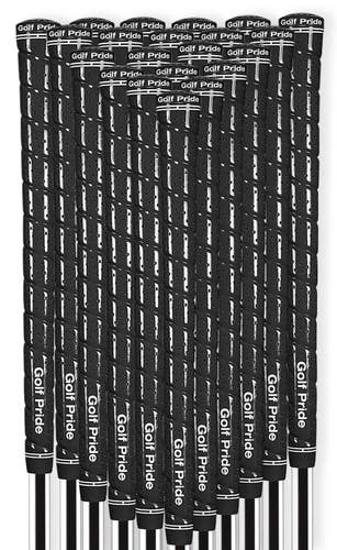 13 Golf Pride 2G Tour Wrap Golf Grips Tacky Classic Rubber Oversize Jumbo Black