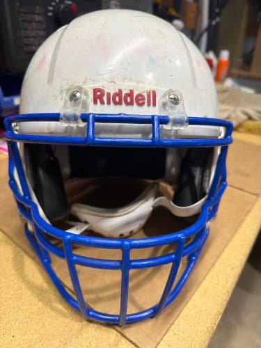 USED RIDDELL SPEED ADULT HELMET - MEDIUM - WHITE - REJECT