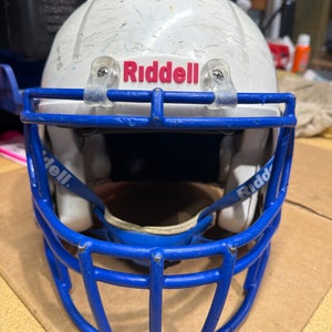 USED RIDDELL SPEED ADULT HELMET - MEDIUM - WHITE - REJECT