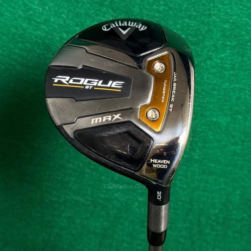 Callaway Rogue ST MAX 20 Heaven Wood Fujikura Air Speeder 50 Stiff w/ HC