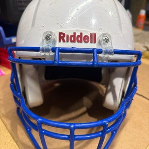 USED RIDDELL SPEED ADULT HELMET - LARGE - WHITE - REJECT