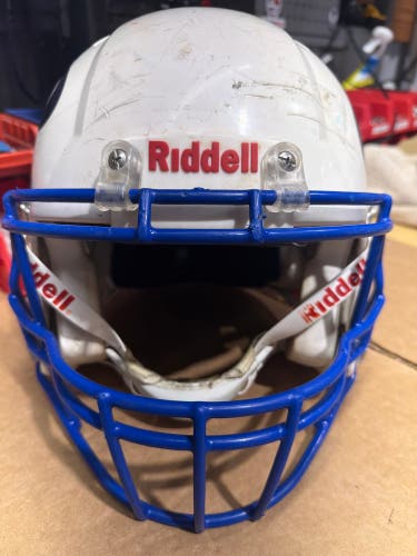 USED RIDDELL SPEED ADULT HELMET - MEDIUM - WHITE - REJECT