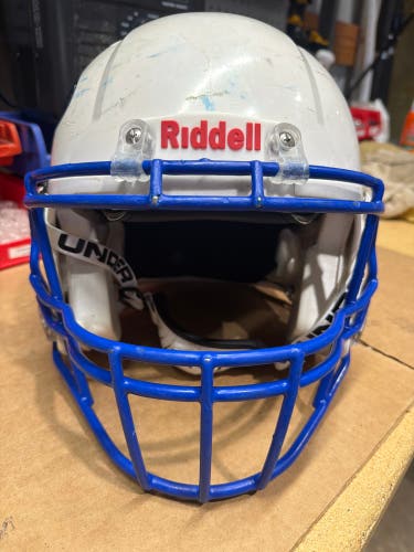 USED RIDDELL SPEED ADULT HELMET - MEDIUM - WHITE - REJECT