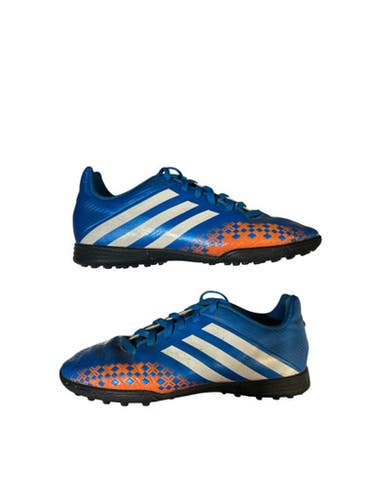 Used Adidas Soccer Turf Shoes Royal Blue Junior 03 11873-S000182072