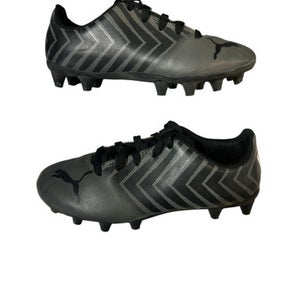 Used Puma Soccer Cleats Grey Youth 11.0 11873-S000223209