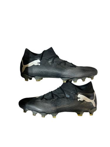 Used Puma Soccer Cleats Black Senior 8.5 11873-S000230414