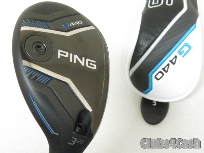 PING G440 Hybrid 20  3H Alta CB 70 Blue Stiff Flex +Cover .. MINT