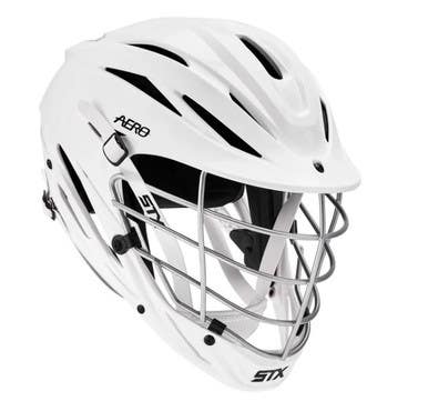 New AERO SR WHITE LACROSSE HELMET 11860-STXHMAEROSRWT