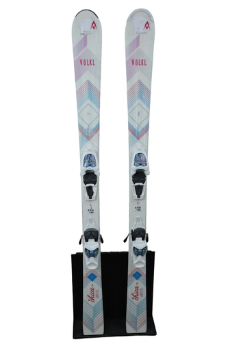 USED 2017 Volkl Chica Junior Skis with Marker 7.0 Bindings - 130cm