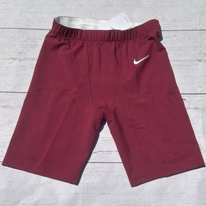 Nike Men's Vapor Untouchable Football Tights Shorts Red Size Medium CW3972-610