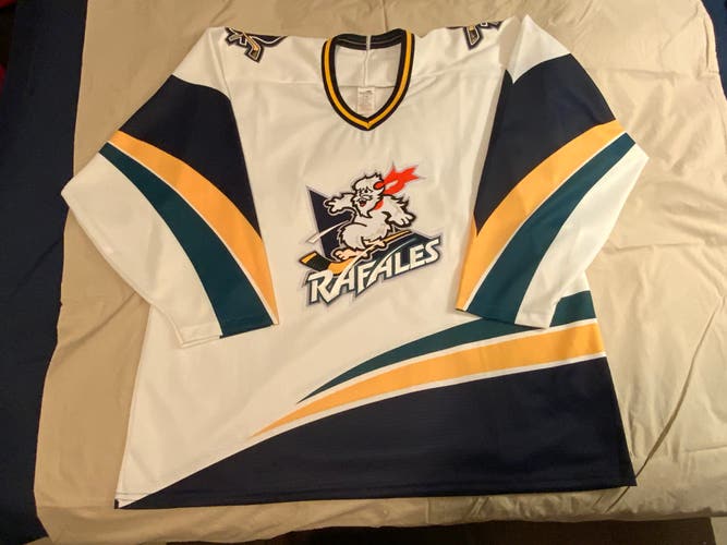 NEW Vintage Quebec Rafales Bauer IHL Minor League Hockey Jersey - XL