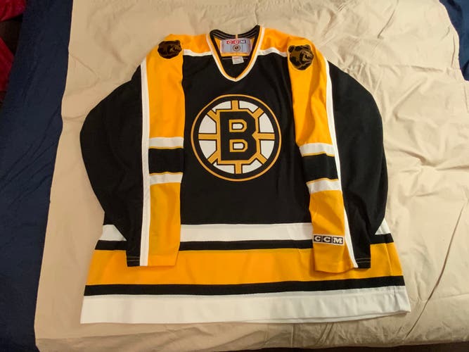 NEW Vintage Boston Bruins CCM Home Jersey XXL
