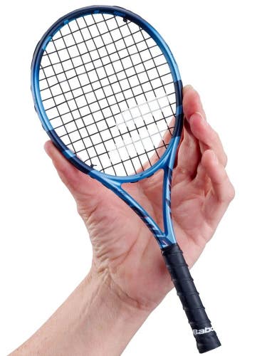 PROMO ITEM: 2025 BABOLAT "PURE DRIVE" MINI TENNIS RACQUET. (~10" LONG) #216342