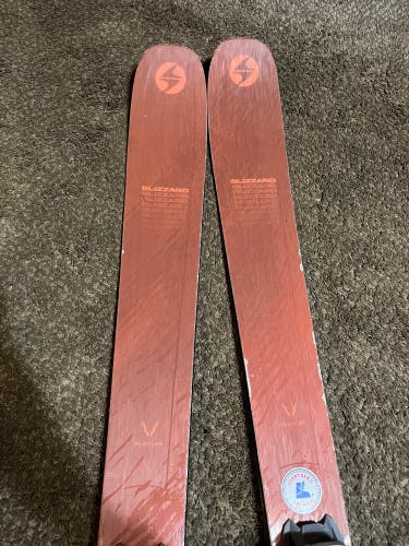 Men's 2024 Blizzard  Rustler 9 174 cm All Mountain Skis With Bindings Max Din 13 (Used)