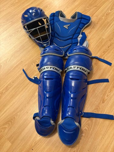 Blue Easton Gametime Catcher's Set (Used)