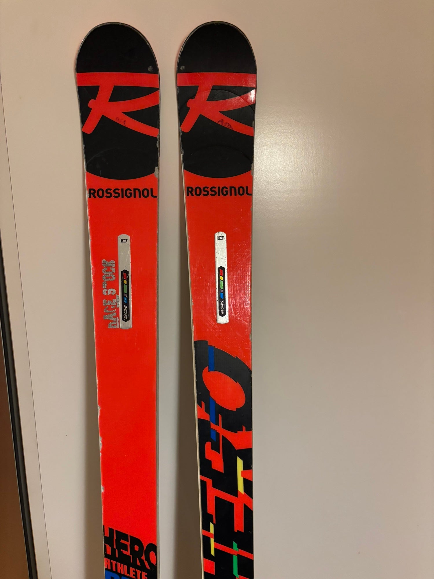 Used 2022 Rossignol 175 cm Racing Hero Athlete GS Skis r23