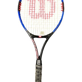 Used Wilson MATCHPOINT Adult Tennis Racquet Navy Blue 4 1/4" 11859-S000028000