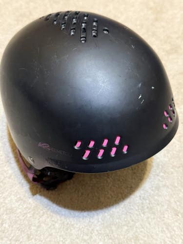 K2 Ski Snowboard Helmet M Phase Black Blackout K2 Baseline Audio Headphones