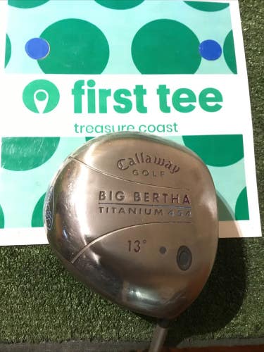 Calaway Ladies Big Bertha Titanium 454 13* Driver Harrison Tour Graphite (44)