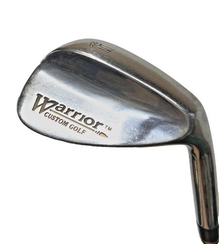 Warrior Golf Lob Wedge 60* Men's RH Regular Steel 35.5" New Midsize Grip Nice