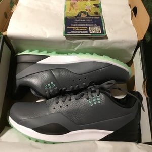 Nike Michael Jordan ADG 3 Size 8.5 Golf Shoes Dark Grey/Green Glow-Black