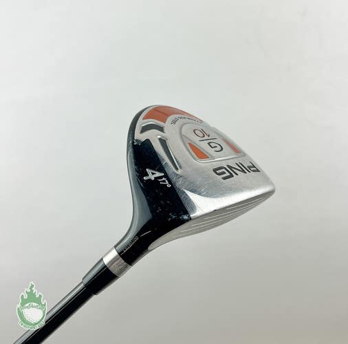 Used RH Ping G10 Fairway 4 Wood 17* Fujikura Extra Stiff Graphite Golf Club