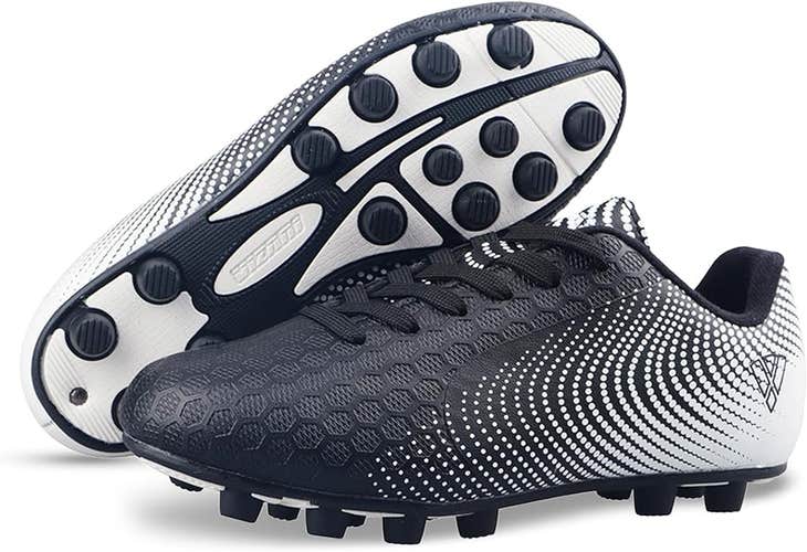Vizari Stealth Firm Ground Soccer Cleats | Size - 6 Big Kid | VZSE93351J-6