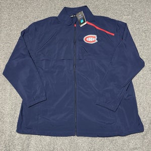 Montreal Canadiens NHL Fanatics Authentic Pro Full Zip Team Rinkside Jacket 3XL