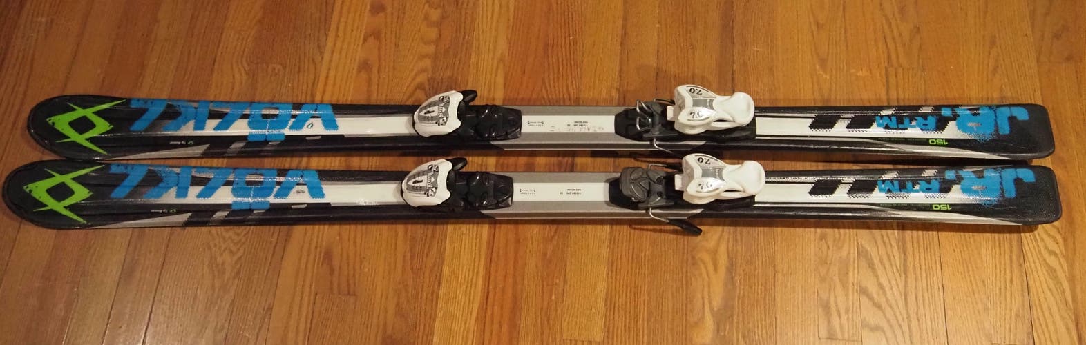 Unisex and Junior All Mountain 150 cm Volkl RTM Jr Skis With Bindings (Used)