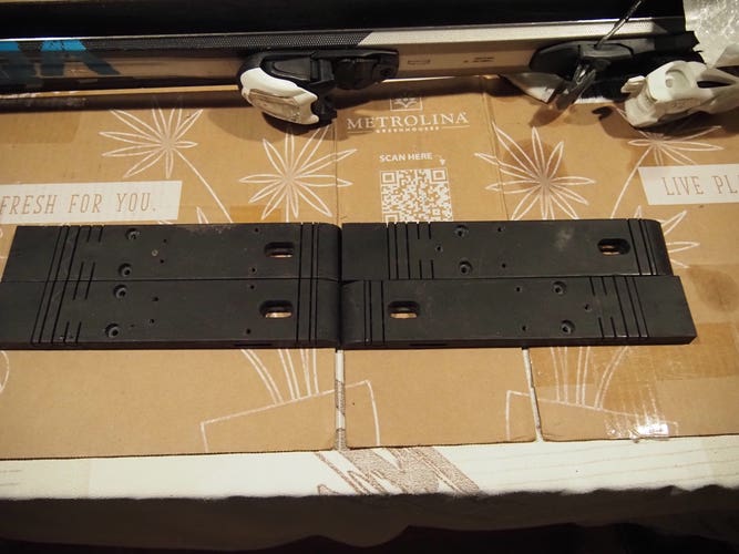 Fischer Racing RC4 Ski Race Plates  (Used)