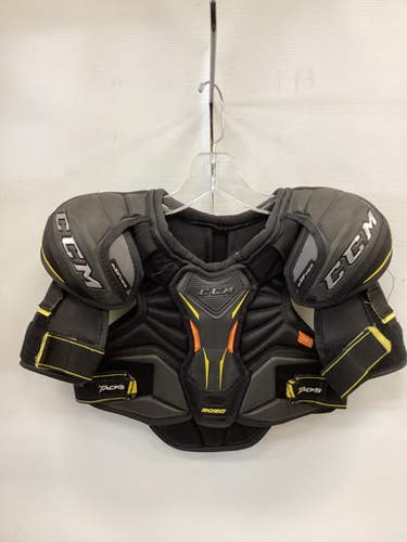 Used CCM TACKS 9080 Junior Shoulder Pads MD 11851-S000042589