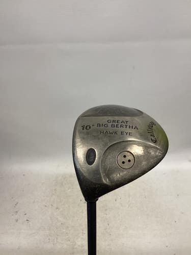 Used Callaway GREAT BIG BERTHA Mens Driver LH 10.0 Degree 11851-S000042594