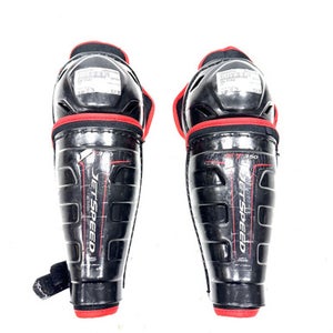 Used CCM FT350 Junior Shin Guards Black 10" 11860-S000303732