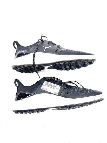 Used Puma Mens Golf Shoes Black Senior 9 11860-S000303792