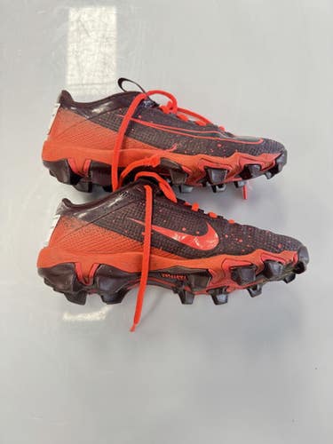 Used Nike Jr FB Cleats Orange Junior 04.5 11860-S000303610
