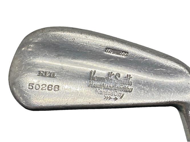 Kenneth Smith 2 Iron Custom Made In Kansas City RH Stiff Steel 38" Vintage Grip