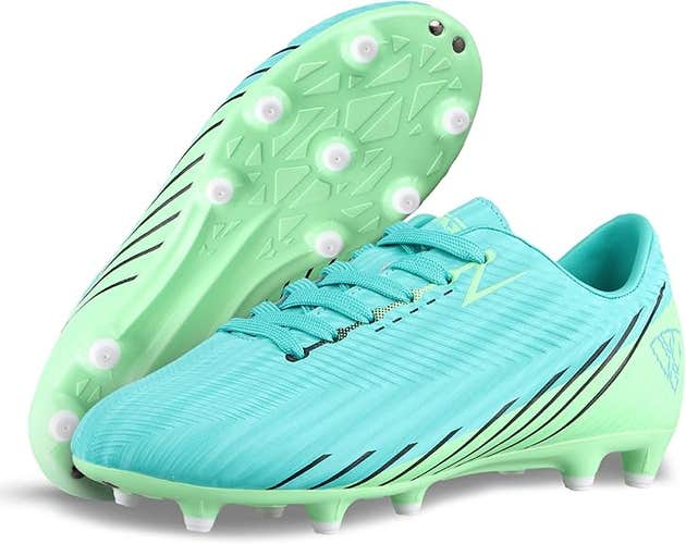 Vizari USA Youth Soccer Cleats | Color - Aqua/Mint | Size - 8 Toddler | VZSE93465Y-8