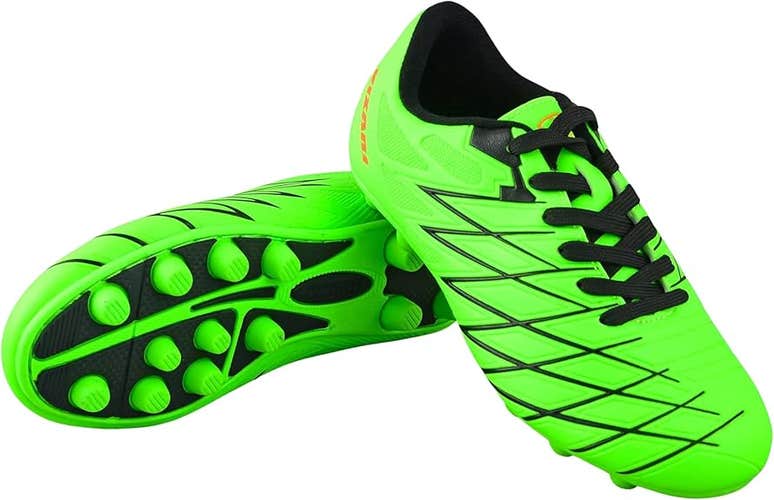 Vizari Boca Firm Ground Soccer Cleats - Lightweight | Size - 12.5 Toddler | VZSE93388Y-12.5