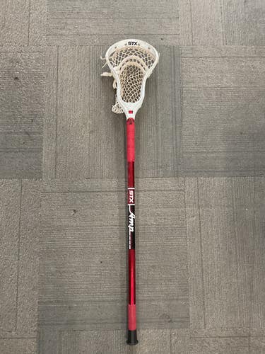 Used STX AMP SHAFT W/ STX STALLION U HEAD Men Atk/Mid Complete Stick Red 11614-S000229647