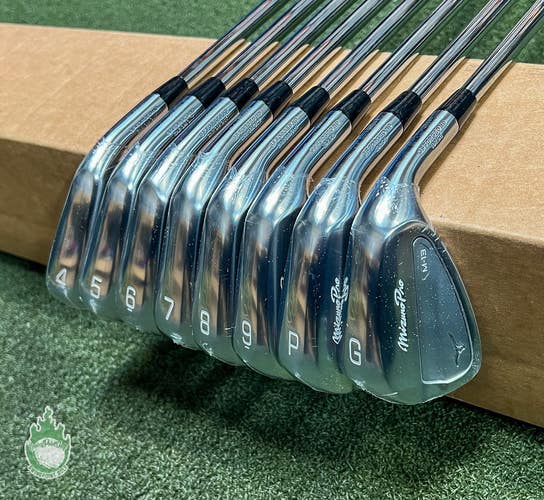 NEW RH Mizuno Pro M-13 Irons 4-PW/GW Modus 120g Stiff Flex Steel Golf Set