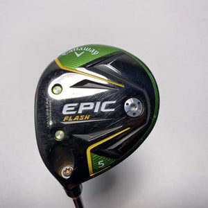 Callaway EPIC Flash 5 Fairway Wood 18* Project X EvenFlow 5.0 45g Senior LH