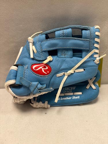 Used Rawlings H115HCBW BB/SB Glove RH Throw Royal Blue 11 1/2" 11490-S000268453