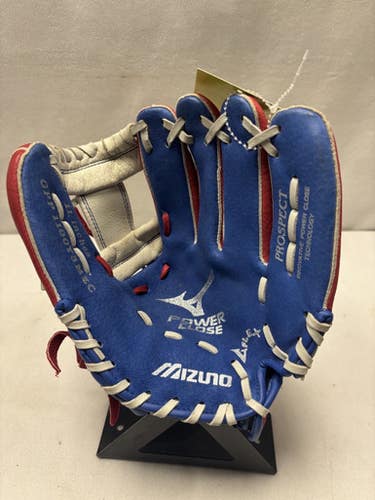 Used Mizuno PROSPECT GPP1100Y3MEC BB/SB Glove RH Throw White/Royal/Red 11" 11490-S000268448